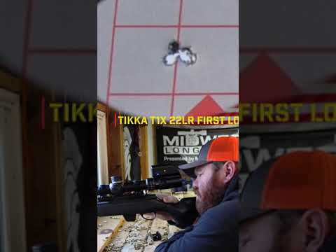 TIKKA T1X .22LR Rimfire MTR Review, Accuracy, Fit and Finish, and Customization Possibilities