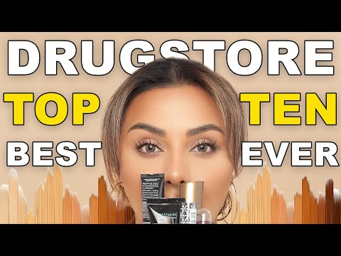 BEST DRUGSTORE MAKEUP RANKED: My Top 10 Drugstore Products
