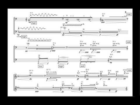 Conjoined for two Double Basses [with score]