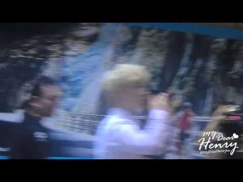 【MyDearHenry】130808 Henry at "Taoyuan Airport" in Taiwan