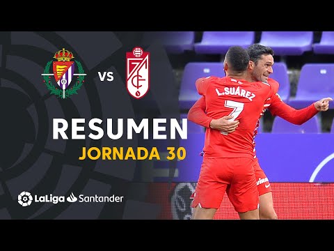 Resumen de Real Valladolid vs Granada CF (1-2)