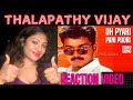 Oh Pyari HD Video Song Poove Unakkaga Vijay Sangita S A Rajkumar Reaction Video
