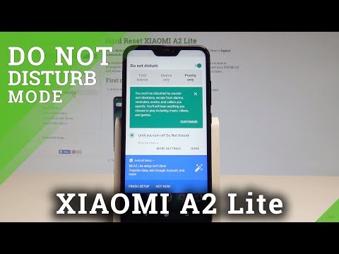 How to Enable Do Not Disturb on XIAOMI A2 Lite - Mute Sounds / Set Up DND