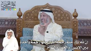 365 - إن لله عز وجل مئة رحمة أنزل رحمة واحدة بين الإنس والجن والهوام - عثمان الخميس