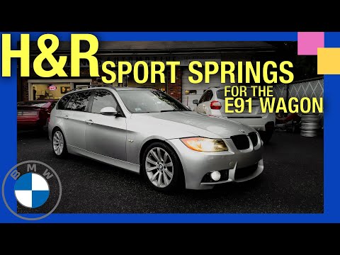 Ride height fixed!! BMW E91 Wagon H&R Sport Springs