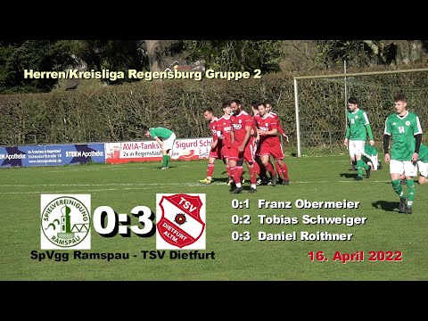 SpVgg Ramspau - TSV Dietfurt 0:3 - Herren/Kreisliga Regensburg Gruppe 2
