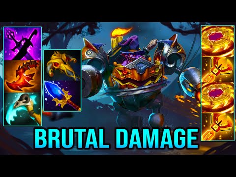 [ Timber Saw ] BRUTAL MAGICAL DAMAGE - FULL TEAM FIGHT - DOTA 2 GAMEPLAY