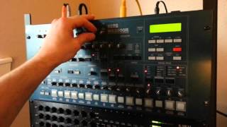 Video thumbnail for KORG MS2000r overview and How to : Mod sequencer by will