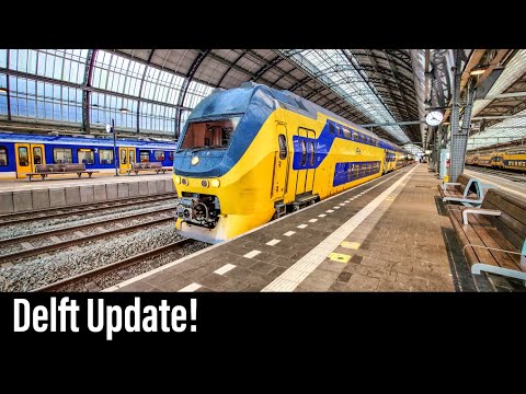 Train Cab Ride NL / Delft Update / Amsterdam - Schiphol - Dordrecht / VIRM Intercity / November 2021