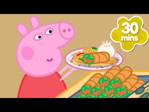 Peppa's CHEEKY Chinese Buffet 🥢🥟 | Peppa Pig Tales 2025 Full Episodes | 30 Minutes