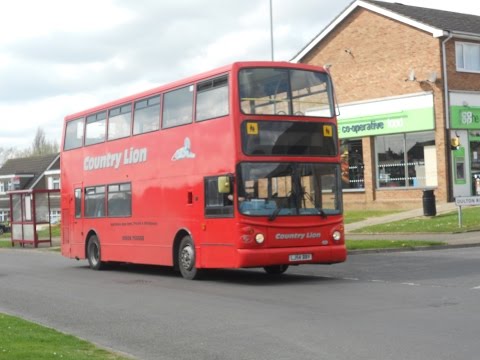 Country Lion Volvo B7TL Alexander ALX400 LJ54 BBV on route 11 to Parklands