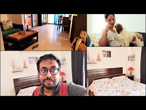 Travelling to bangalore | Our bangalore flat after a year | Visit to bangalore house after 1 Year Video
