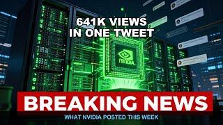 NVIDIA's Wildest Week: 25 Posts, 641K Views (April 14-21)