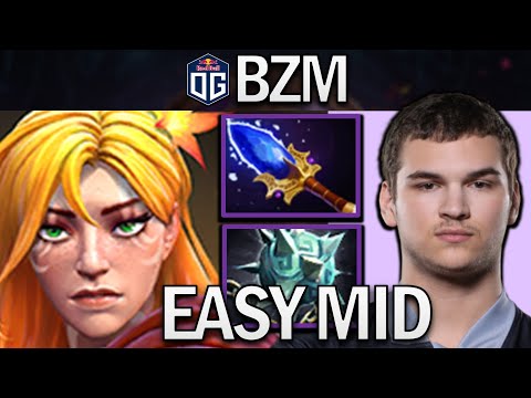 Windranger Dota 2 Gameplay OG.BZM with 18 Kills and Maelstrom