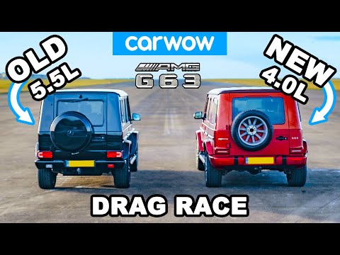 NEW vs OLD AMG G63:  DRAG RACE & Challenges!