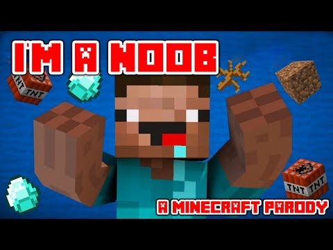 Minecraft Song and Minecraft Animation "I'm a Noob" Best Minecraft Parody Some Nights By Fun.