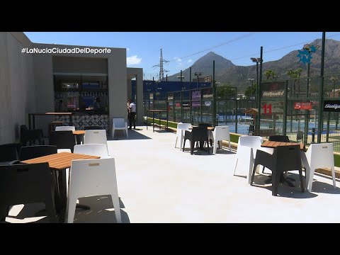 El Club de Pádel La Nucía se amplía con una nueva zona de cafetería y descanso
