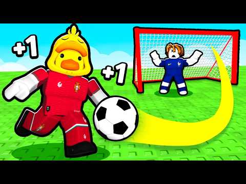 Every Second +1 KICK to SCORE GOALS in Roblox!