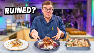 3 Chefs Try to Finish Each Others’ Dishes Without Ruining Them