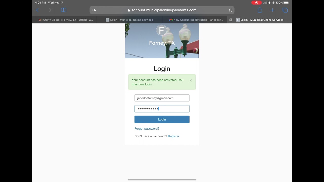 Manage Your Utility Billing Account Online