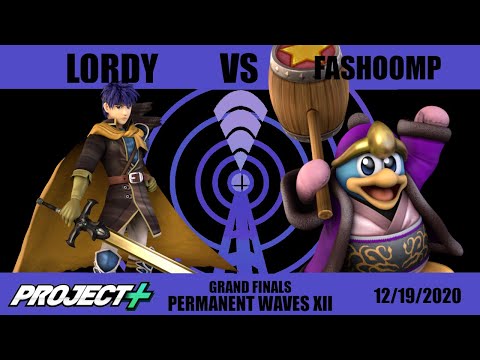Lordy (Ike) vs Fashoomp (Dedede) Permanent Waves XII Grand Finals [Project M]