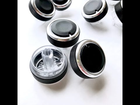 Ручки кондиционера для FORD Focus 2-3, Mondeo 4 (Чёрные) 3шт - арт. CVBGF - купи