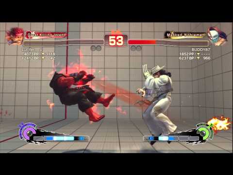 Ranked Battle Vega Claw BUDDY87 vs Evil Ryu Lucifer__v