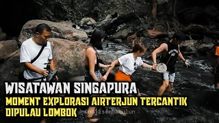 preview picture of video 'BEST WATERFALL TOURS LOMBOK | Muji Trekker'