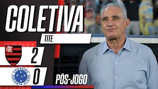 CRUZEIRO AO VIVO: COLETIVA DE TITE DIRETO DO MARACANÃ APÓS DERROTA PARA O FLAMENGO | ESPN