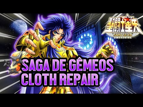 DANO INSANO TEM! MEU SAGA CLOTH REPAIR NO PVP DO JAMIEL | Saint Seiya Awakening