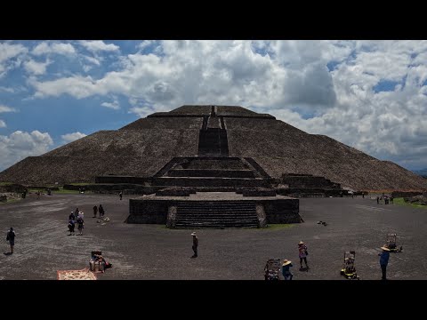 Templo de Quetzalcóatl y las pirámides del Sol y la Luna - Teotihuacán, Mexico 🇲🇽