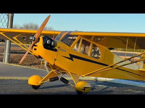 Hangar 9 10cc J3 Cub ARF With Saito FG-11 Maiden Flight