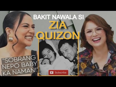 "I GOT USED TO BASHING GROWING UP" Kumusta ba ang buhay ni ZIA QUIZON bilang isang Showbiz Royalty? 