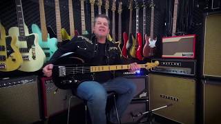 Video thumbnail for Andy Irvine and the Reverend Brad Houser Fatfish 32 Signature. by Reverend Guitars
