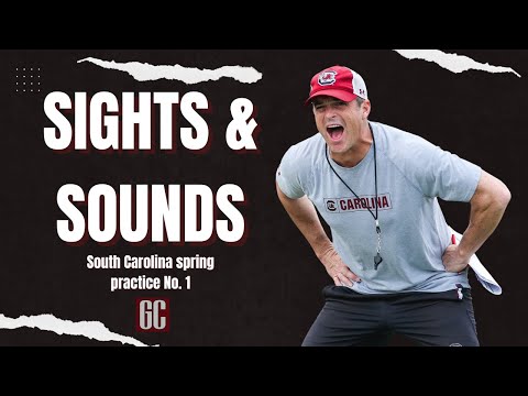 Sights and Sounds: South Carolina spring practice No. 1