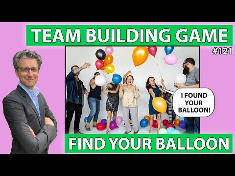 Cooperative Games for Team Building  - Find your own balloon *121