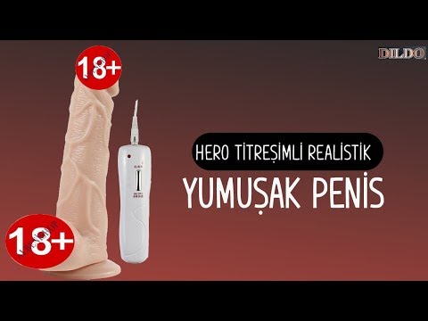 Hero Man Oynar Başlı Titreşimli 17 Cm Realistik Yumuşak Dokuda Penis