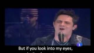 Alejandro Sanz - Yo Hice Llorar hasta a los Angeles (English Subtitles)