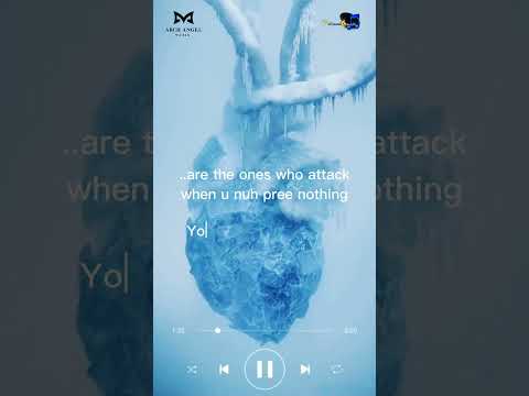 SUPALYNE - COLD HEART (Official Lyric Visualizer)