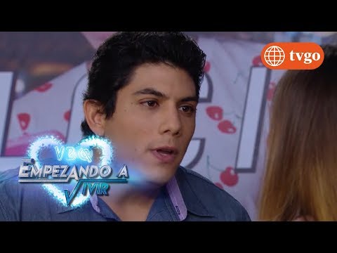 ¡Sergio no puede contener los celos al ver a Rosy con Gabriel! - VBQ Empezando a Vivir 13/02/2018
