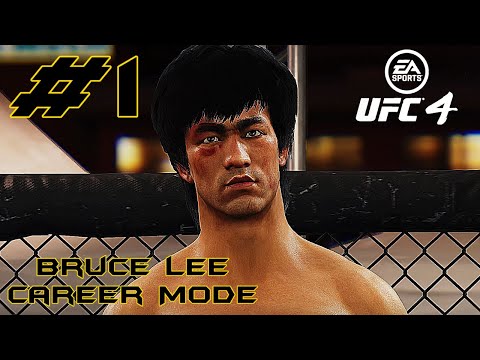 Three Peat : Welterweight Bruce Lee UFC 4 Career Mode : Part 1 : EA Sports UFC 4 Career Mode (PS4)