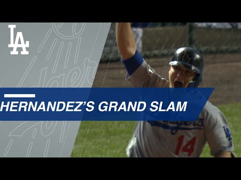 Enrique Hernandez cranks a monumental grand slam in NLCS clincher