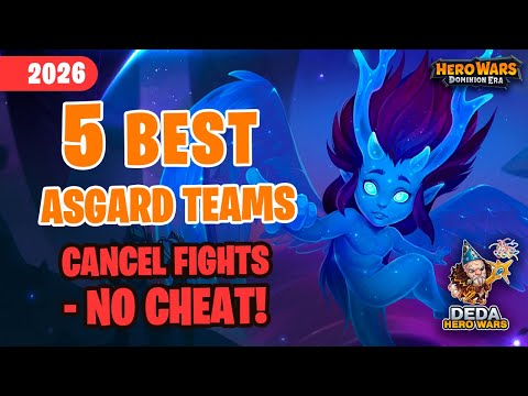 Best 5 teams for Asgard. Top score and main secrets for Guind-Raid in Hero-Wars: Dominion Era