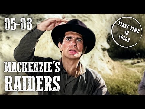 Mackenzie's Raiders Compilation Part 2 | Western Series | 4K | Colorized