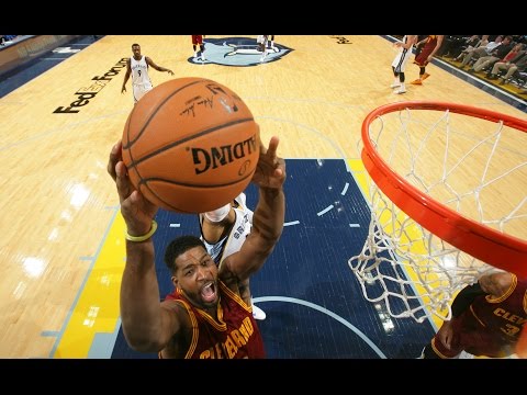 Tristan Thompson Finishes A Nasty One-Handed Oop