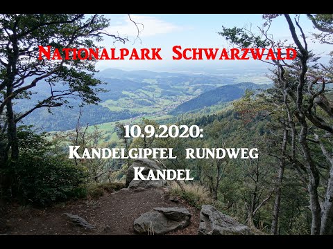 10.9.2020: Kandelgipfel rundweg, Kandel