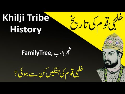 IHC Caste series: History of Khilji or ghilzai tribe  - sub tribes of khilji and family tree