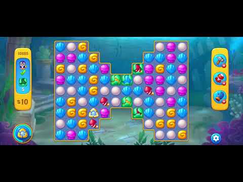 Fishdom game level 10885 #fishdom #youtube