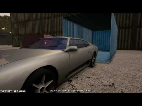 GTA San Andreas Definitive Edition - Mission 62 "Customs Fast Track" - Gameplay