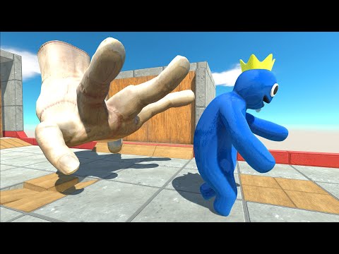 Run Away From The Hand Of Death - Animal Revolt Battle Simulator